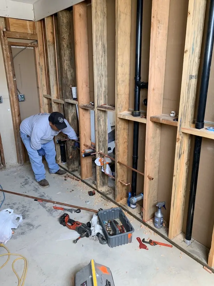 Commercial rough-in plumbing for Gas Line Repair in McIntosh Village